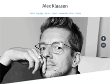 Tablet Screenshot of alexklaasen.nl
